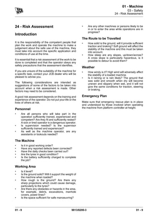 Jcb Risky Jcb s4550 e mobile elevating work platform service repair manual sn ...