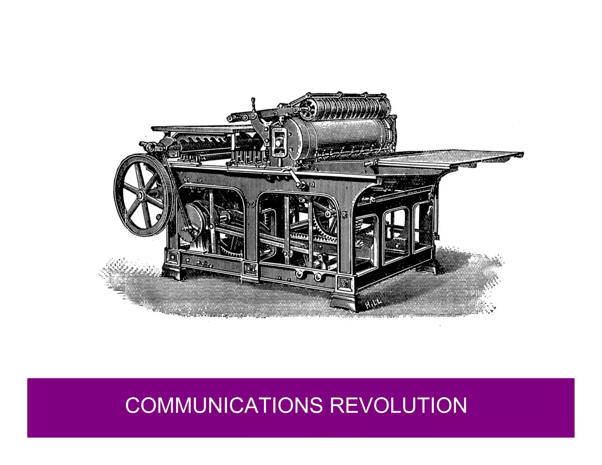 COMMUNICATIONS REVOLUTION
 
