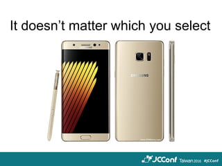 It doesn’t matter which you select
 