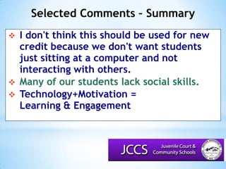 I find that many times my students have access to the web but it is usually on their cellphones or a computer which they do not have daily access.