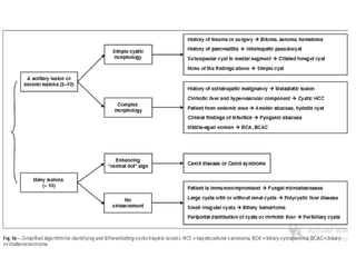 Cystic hepatic lesions | PPTX