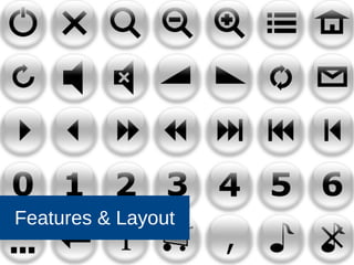 19
Features & Layout
 
