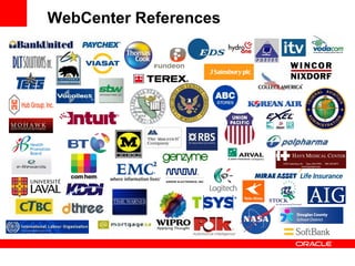 WebCenter References 