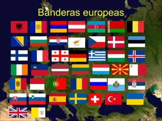 Banderas europeas 