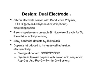 A novel implantable dual microelectrode for monitoring/predicting post ...