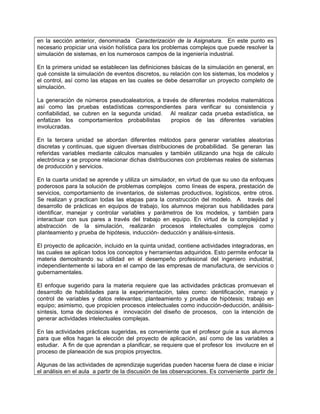 temas simulacion itsa tec acuna | PDF