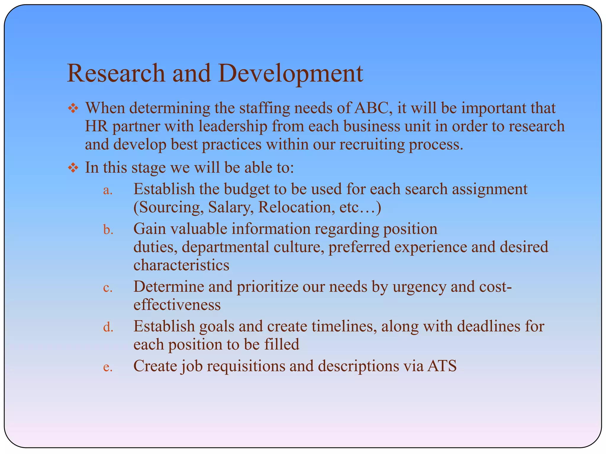 JCG Recruitment Process