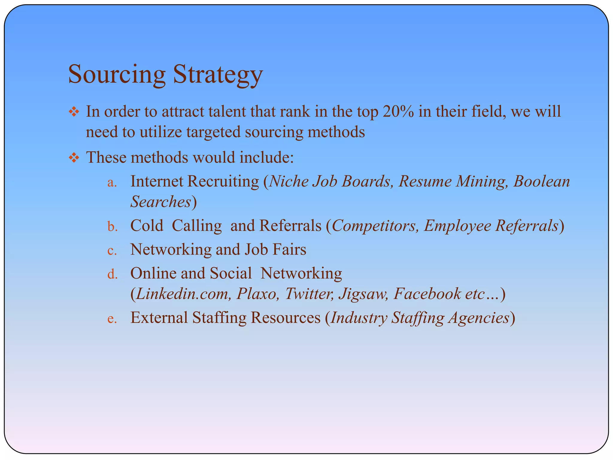 JCG Recruitment Process