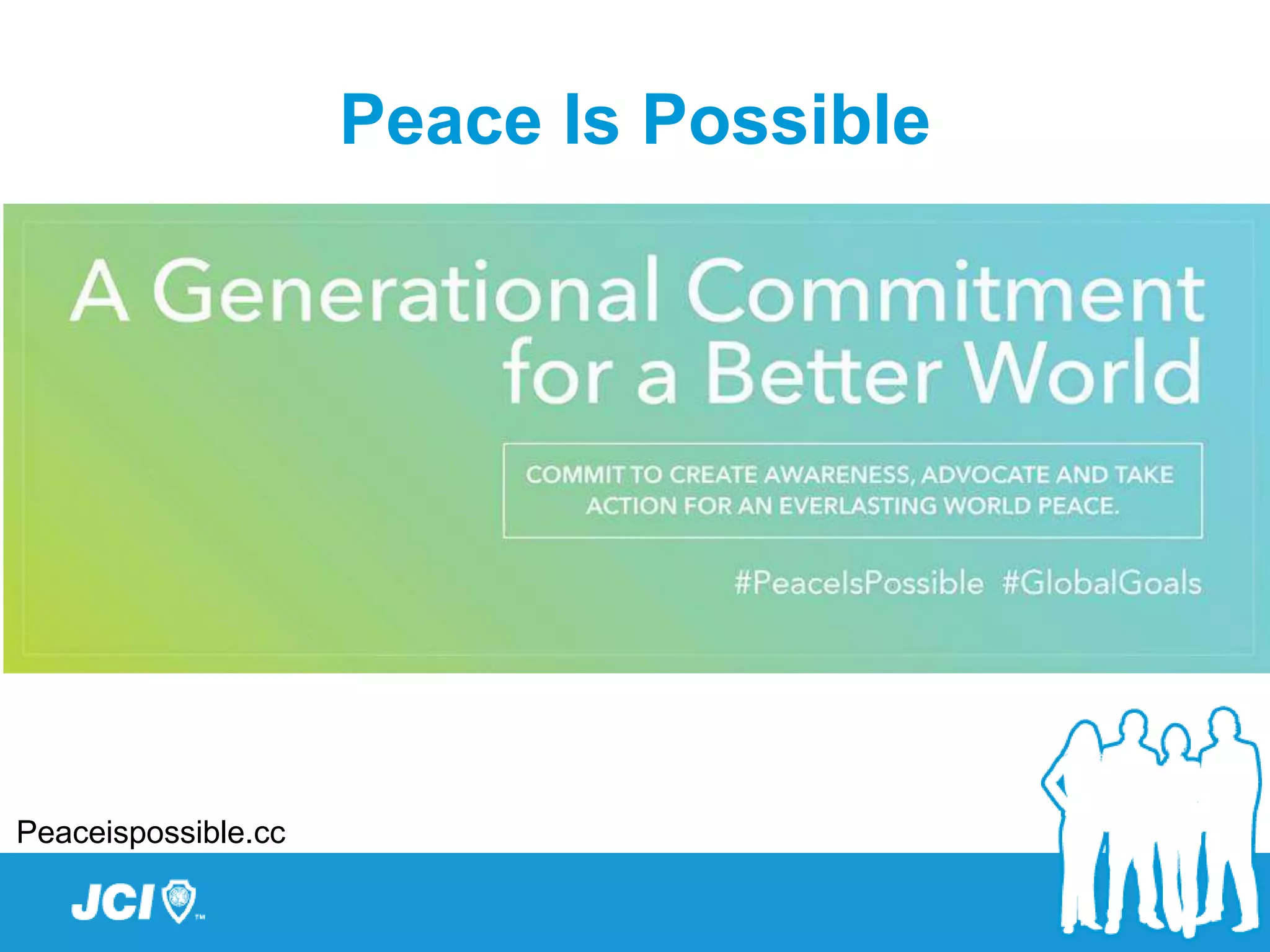 Peace Is Possible
Peaceispossible.cc
 