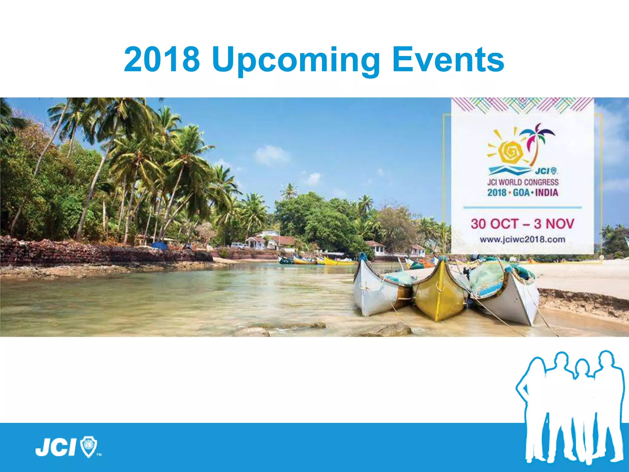 2018 Upcoming Events
 