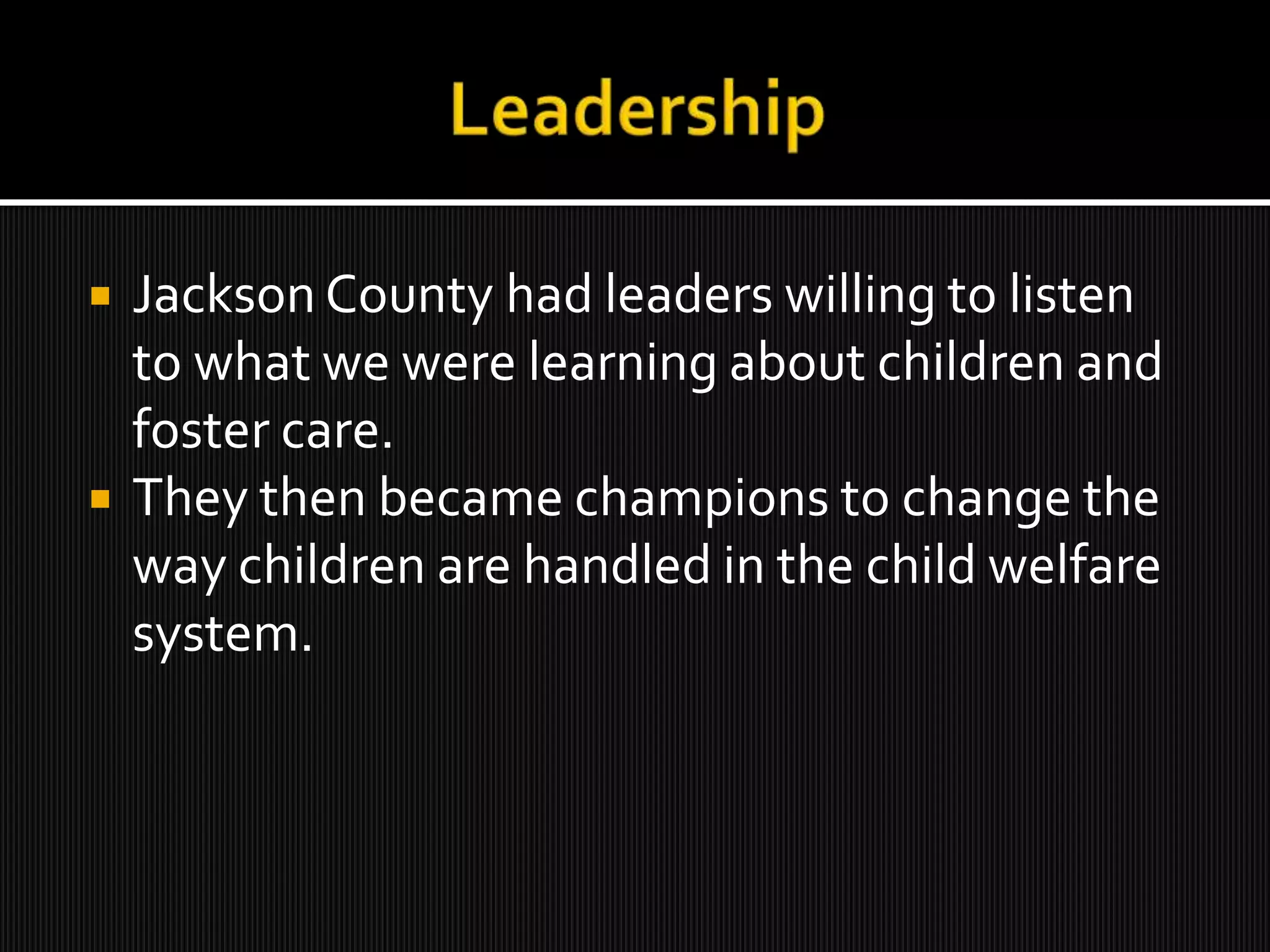 More detrimental than remaining in a troubled home. Separation damages Foster children frequently suffer from developmental delays; severe behavior problems often lead to repeated displacements in addition to the separation from the biological family.