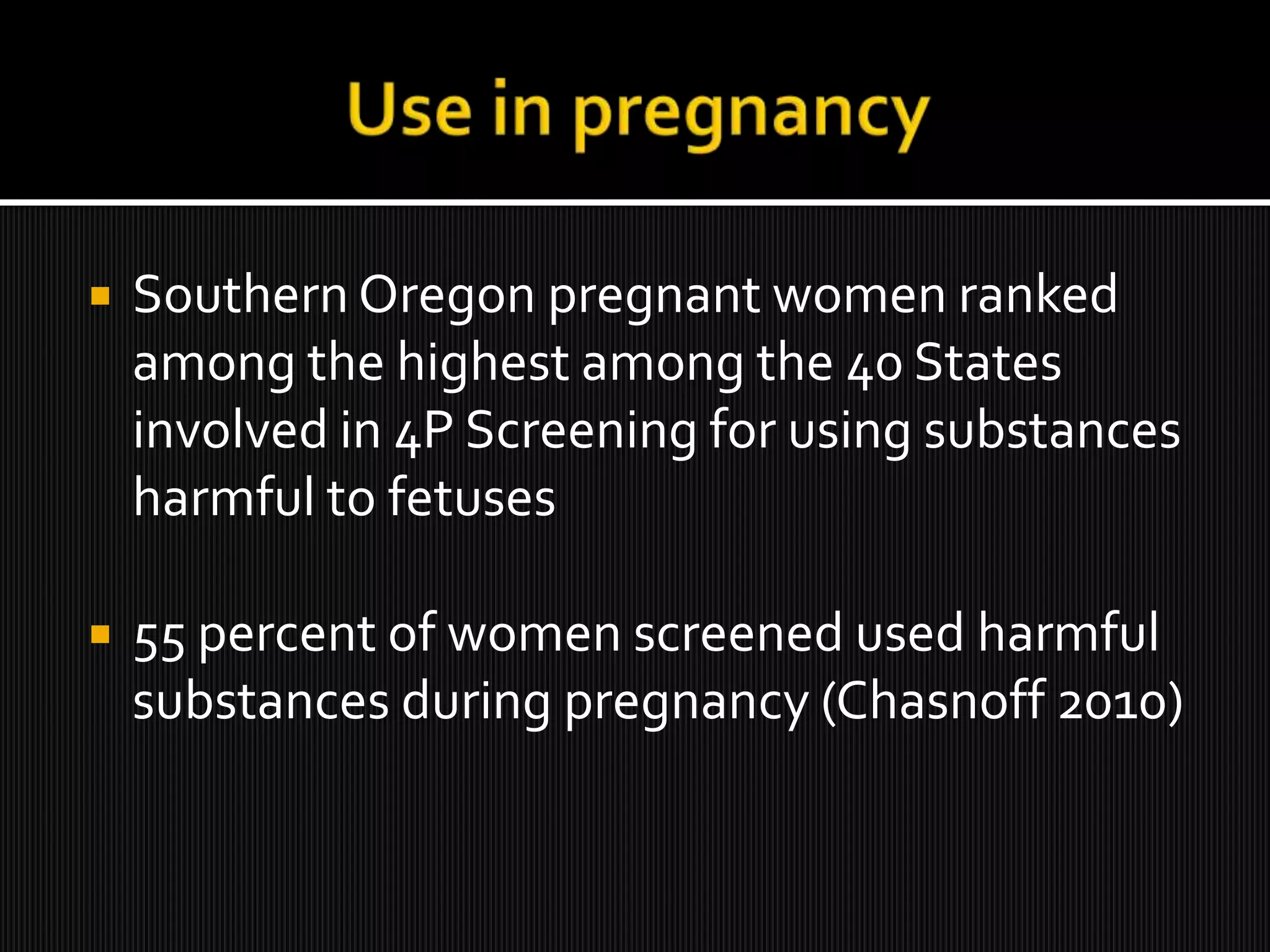      National estimates average 70% 	linking abuse/addiction to child 	welfare 	involvement.