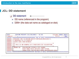 JCL MAINFRAMES | PPT