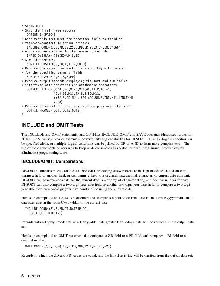 to in sort decimal how packed convert to numeric jcl BEYOND DFSORT JCL