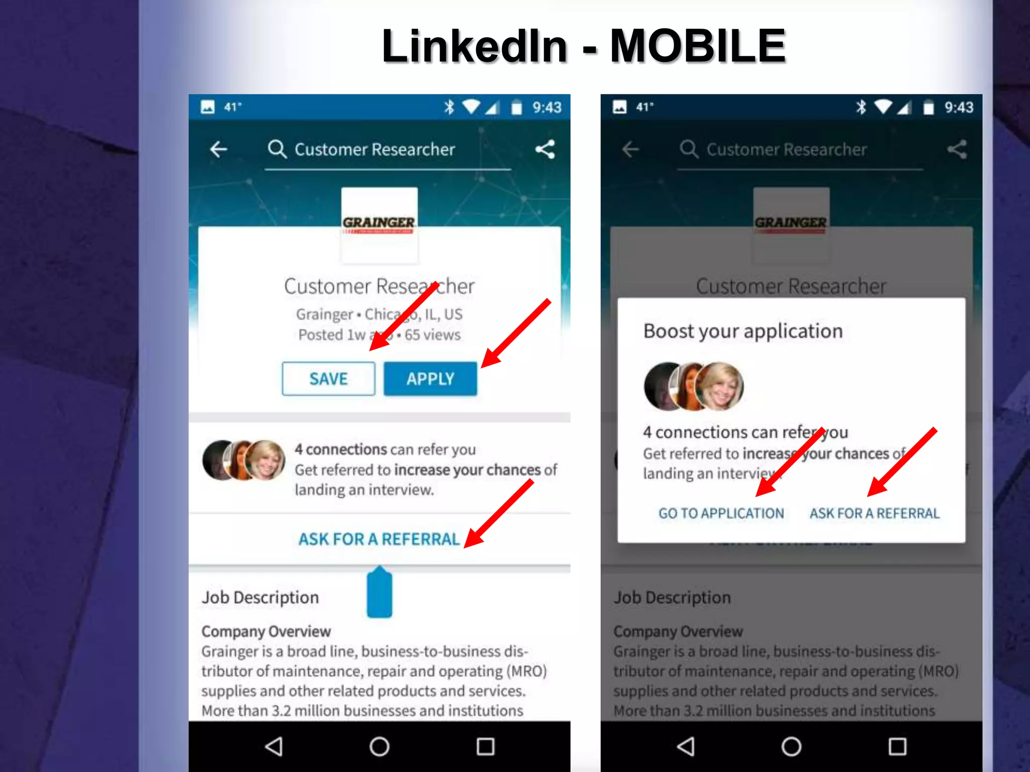 LinkedIn - MOBILE
 