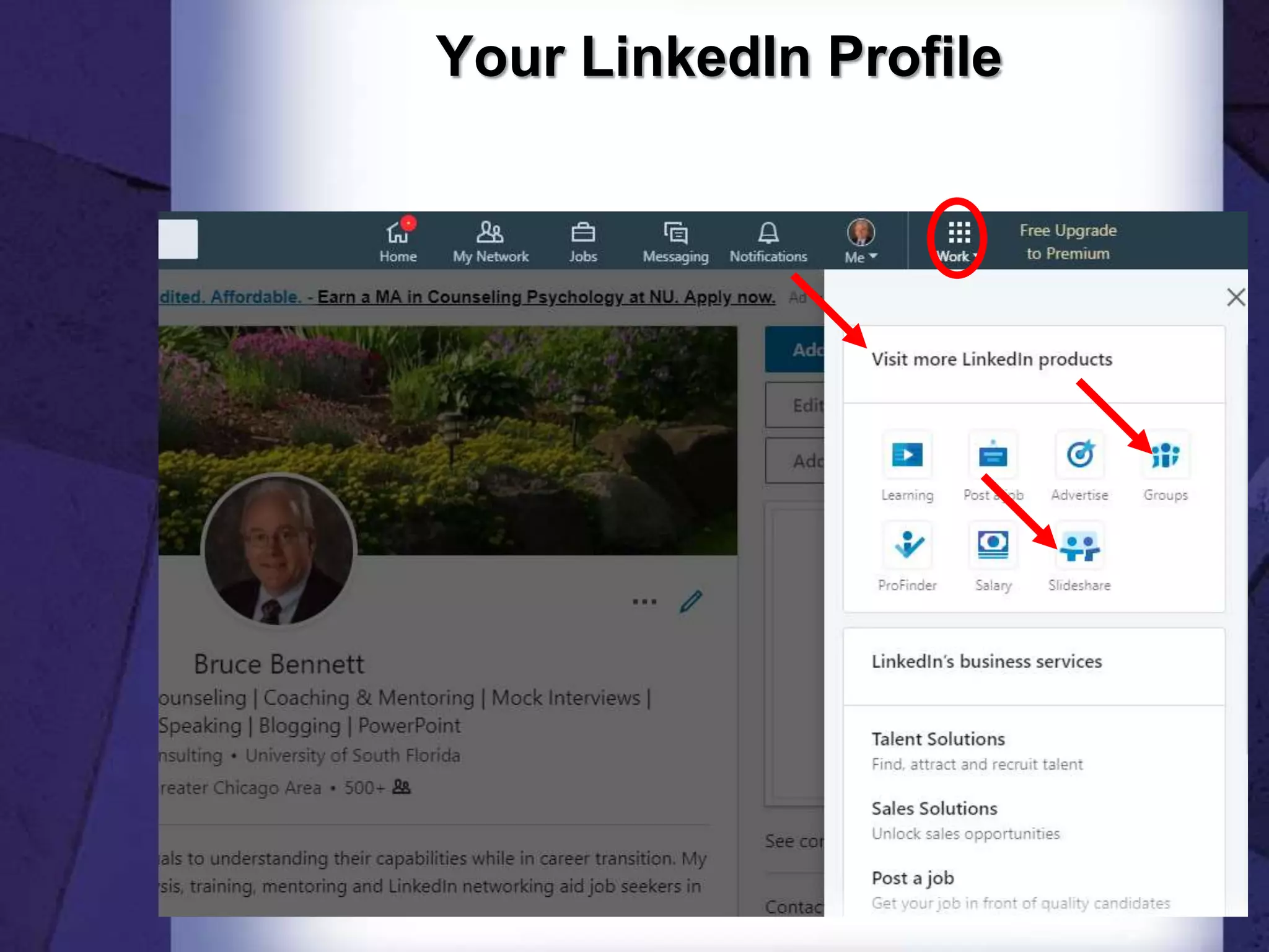Your LinkedIn Profile
6
 