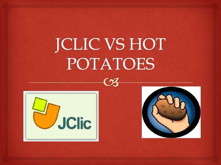 Resultado de imagen de jclic y hotpotatoes