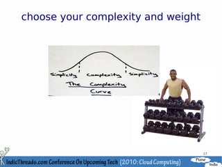 choose your complexity and weight




                                    17
 