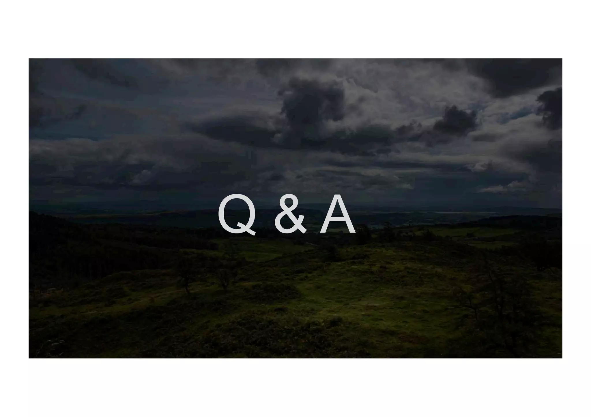 Q & A 