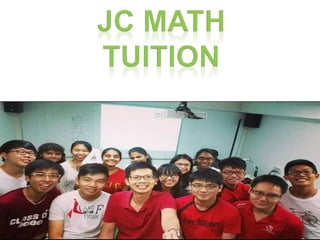 improved by at
least 3 grades after
joining JC Math
Tuition,
 