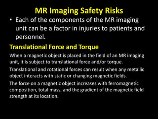 MRI safety | PPTX