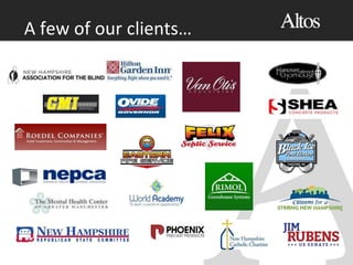 A few of our clients…
 