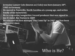 J coles label