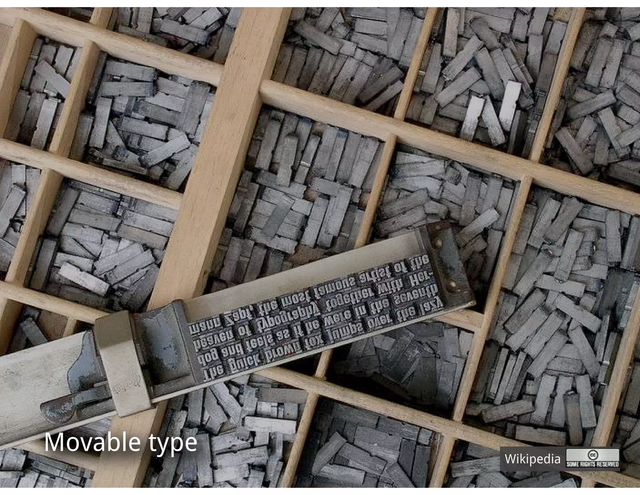 Movable type   Wikipedia
 