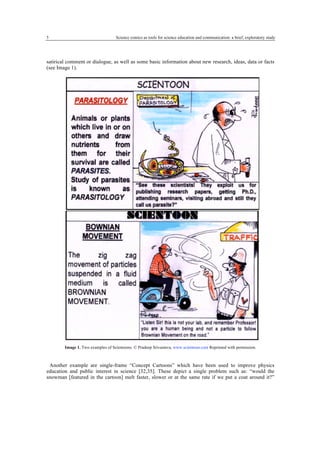 Science Comic Strip Examples Simple Science Comics as tools for science education and communication : a ...