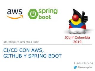 CI/CD CON AWS, GITHUB Y Spring Boot | PDF