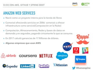 CI/CD CON AWS, GITHUB Y Spring Boot | PDF