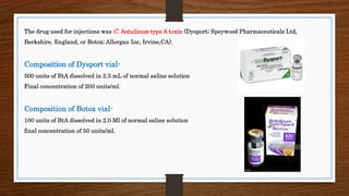 JC on Intramuscular injection of botox for massetric hypertrophy | PPTX