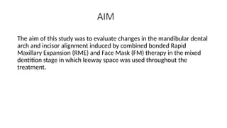 Face Mask Rme Comprehensive Insights into Rapid Maxillary Expansion in Orthodontics ...