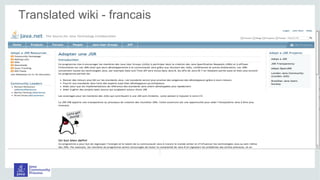 Translated wiki - francais
 