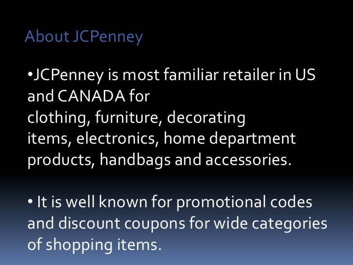jcpenney discount coupons