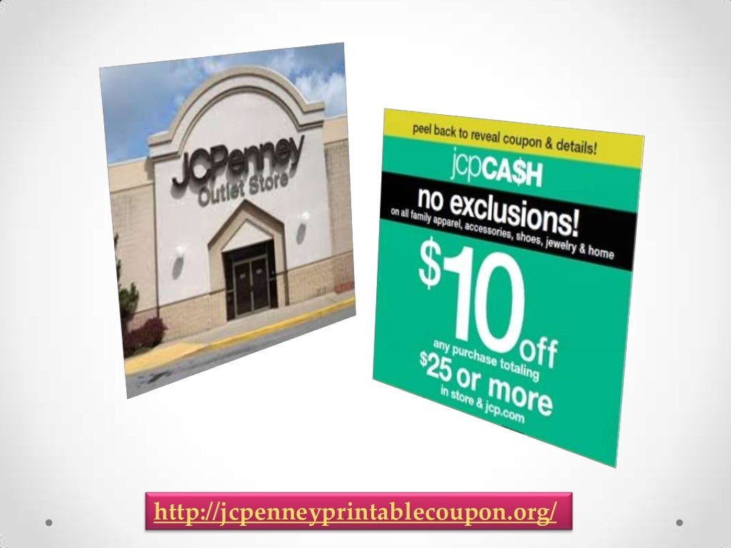 Jcpenney printable coupon