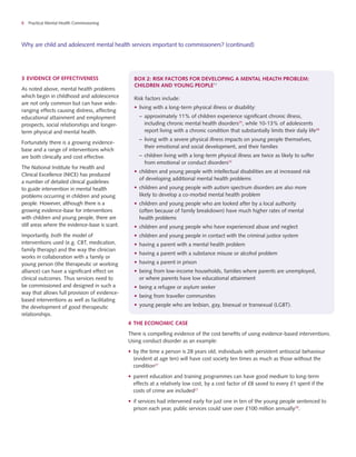 Guidance for commissioners of child and adolescent mental health ...