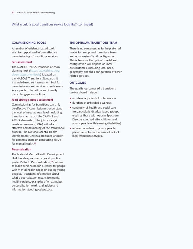 Guide Transition And Mental Health Needs >> Guidance For Commissioners Of Mental Health Services For Young People Guide Transition And Mental Health Needs >> Guidance For Commissioners Of Mental Health Services For Young People
