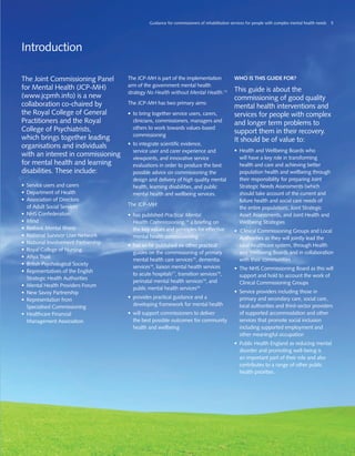 Guidance for commissioners of rehabilitation services | PDF
