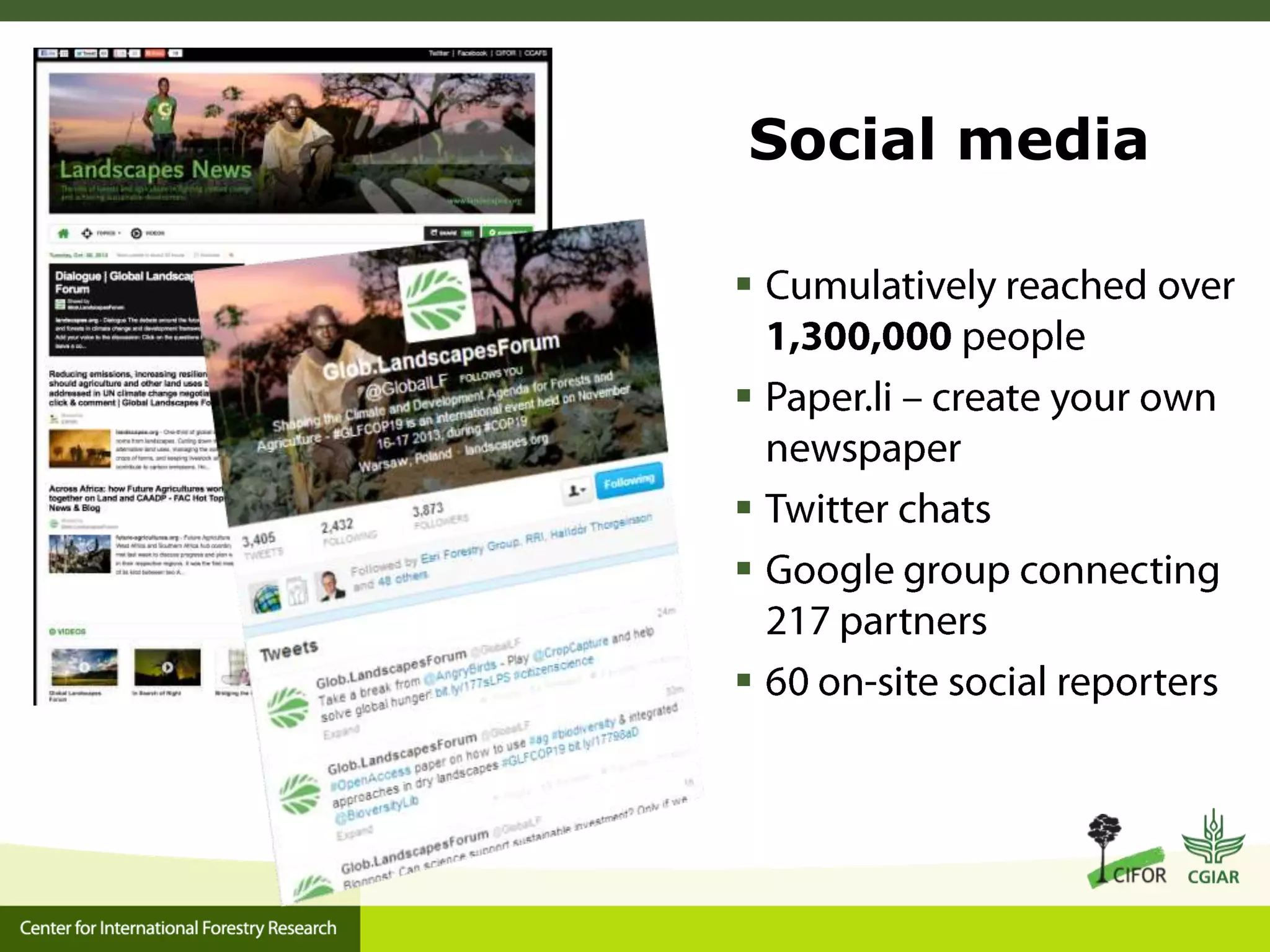 Social media






 