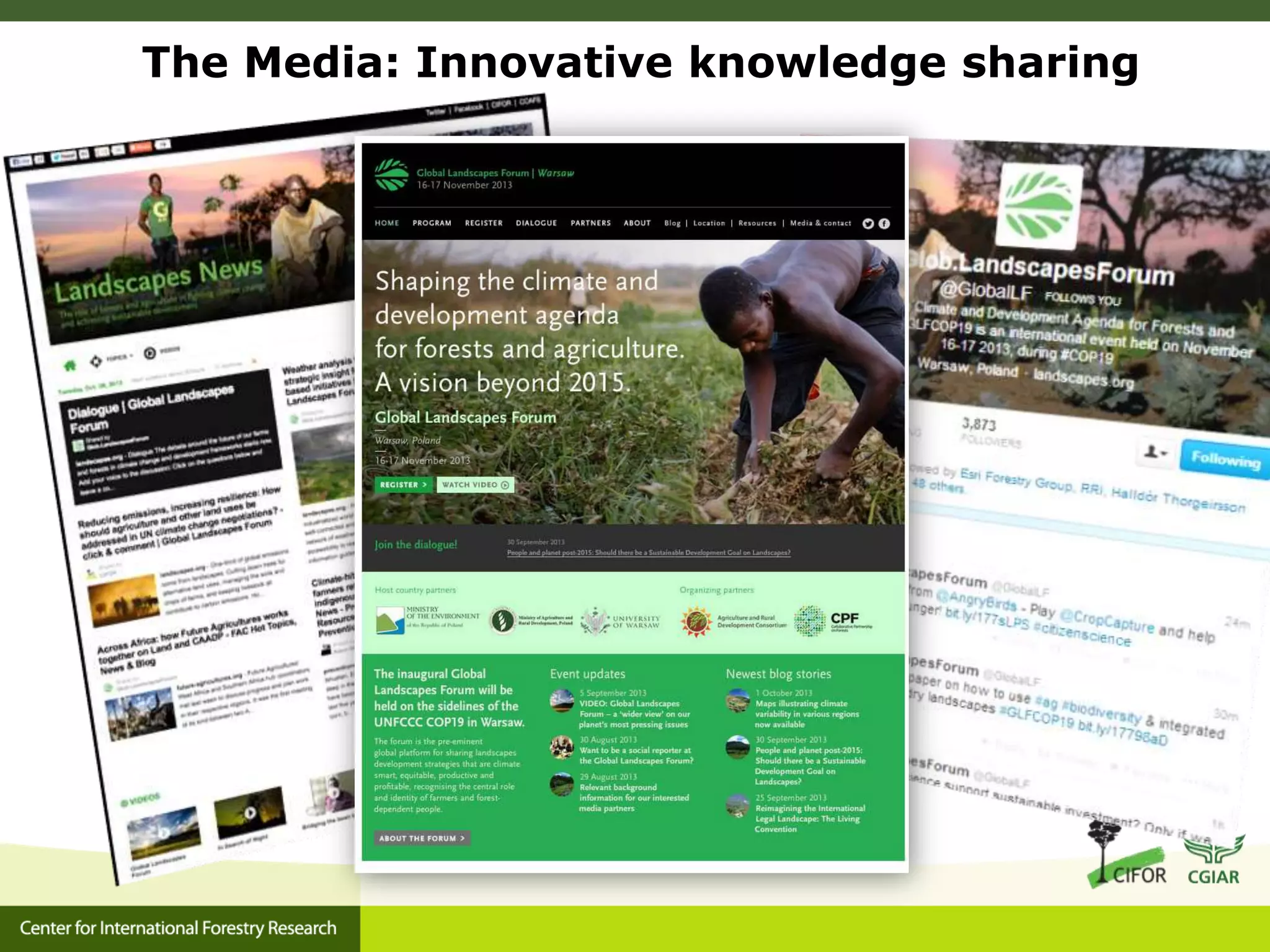 The Media: Innovative knowledge sharing

 
