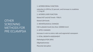 Pre eclampsia diagnosis by uterine artery doppler | PPTX