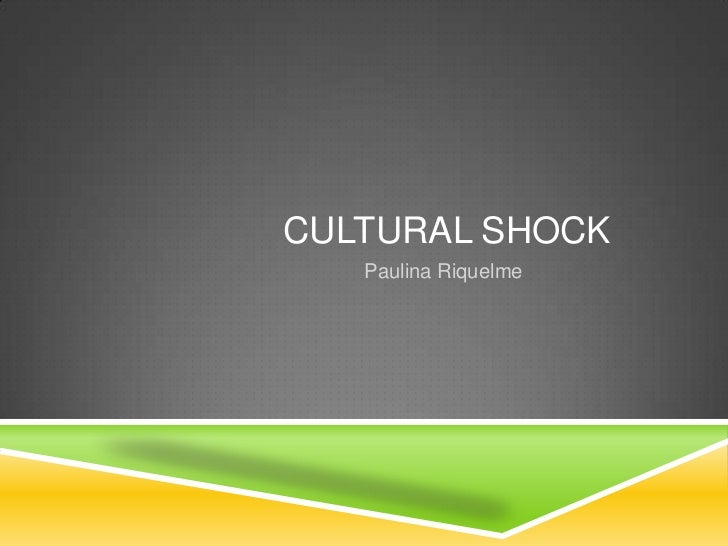 culture shock