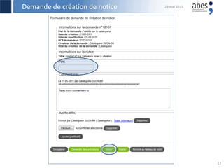 Demande de création de notice 29 mai 2015
15
 
