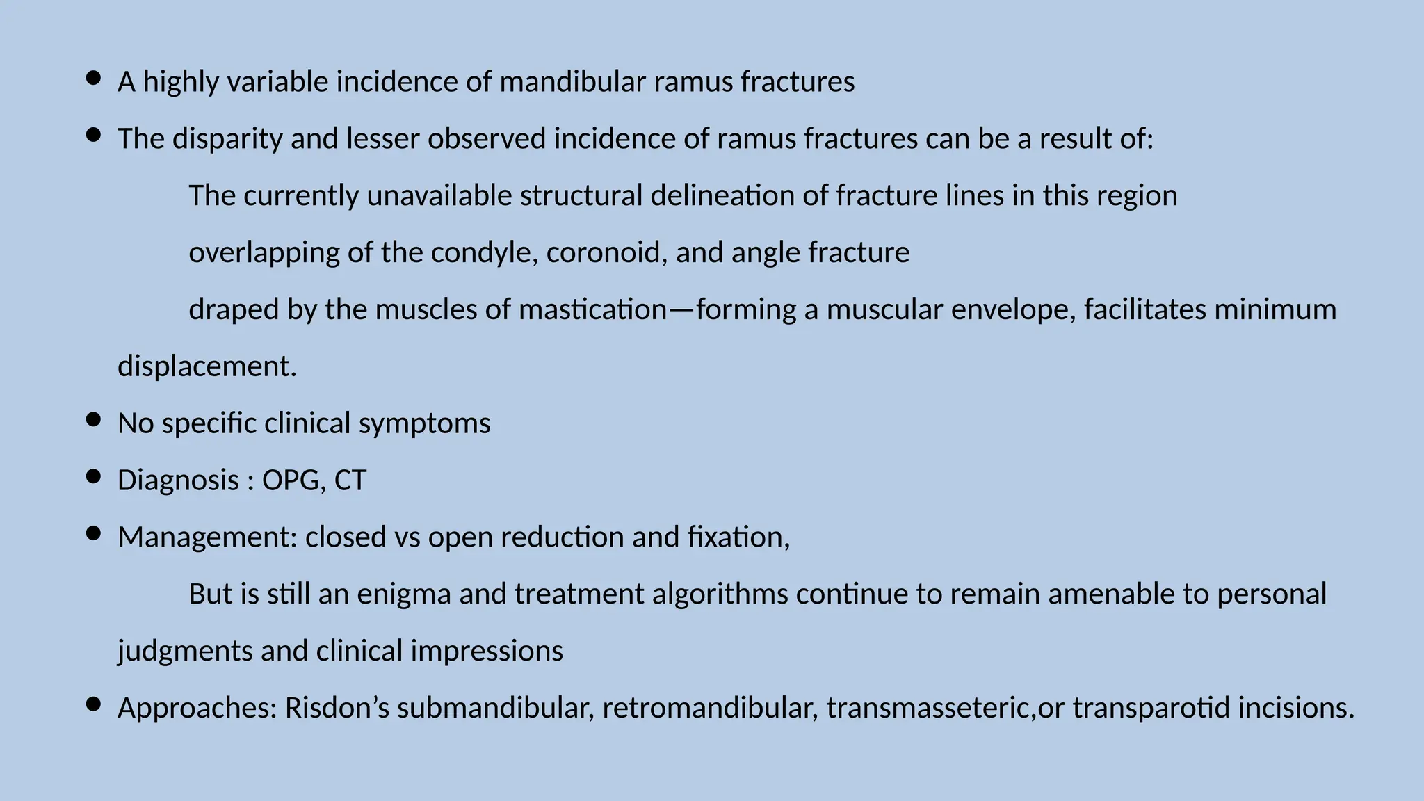 jc ramus fracture classification lghjhggjygj | PPTX