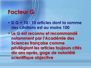 Citeseer	
ExploitaIon	du	triangle:	
•  Références	citées	en	ﬁn	d’arIcle	
•  CitaIons	partagées	
•  Co-citaIons	
Permevant	de	cartographier	le	sujet,	de	
contextualiser	l’équipe	et	de	faire	de	la	
scientométrie	
 
