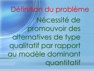 L EVALUATION DES PUBLICATIONS
SCIENTIFIQUES
Depuis 1960, modèle quantitatif
quasi monopolistique:
ISI (Institute of scientific
Information – Philadelphie)
[Groupe Thomson-Reuters Inc.]
 