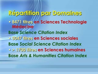 Calcul	du	Facteur	d’Impact	ISI	
ChrisIna	Welsh	–	CC-BY	ND	
 