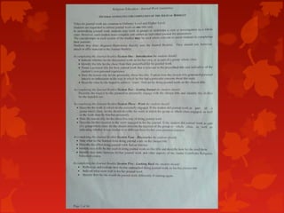 Junior Cert Religion Journal