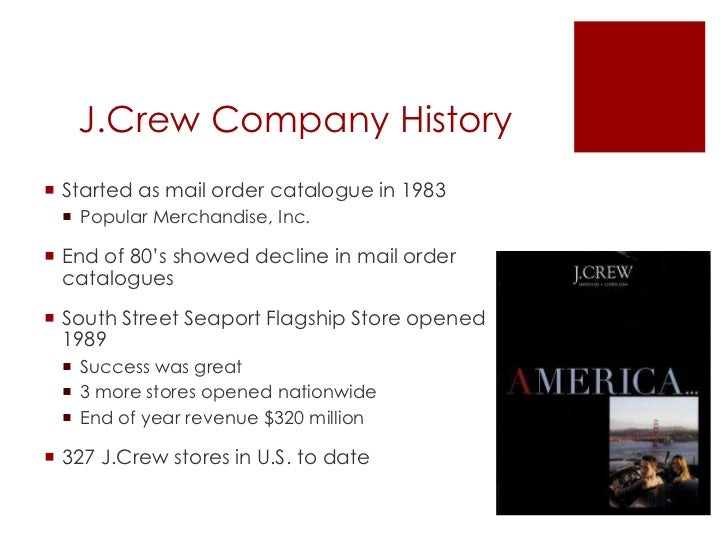 j crew decline